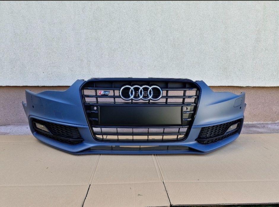 Bara fata Audi A5 S-line facelift 2011-2016 cu spalatoare și senzori