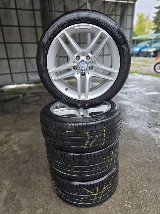 Джанти с гуми Mercedes W204 АМG Спорт Пакет Borbet К4 17' ОРИГИНАЛНИ