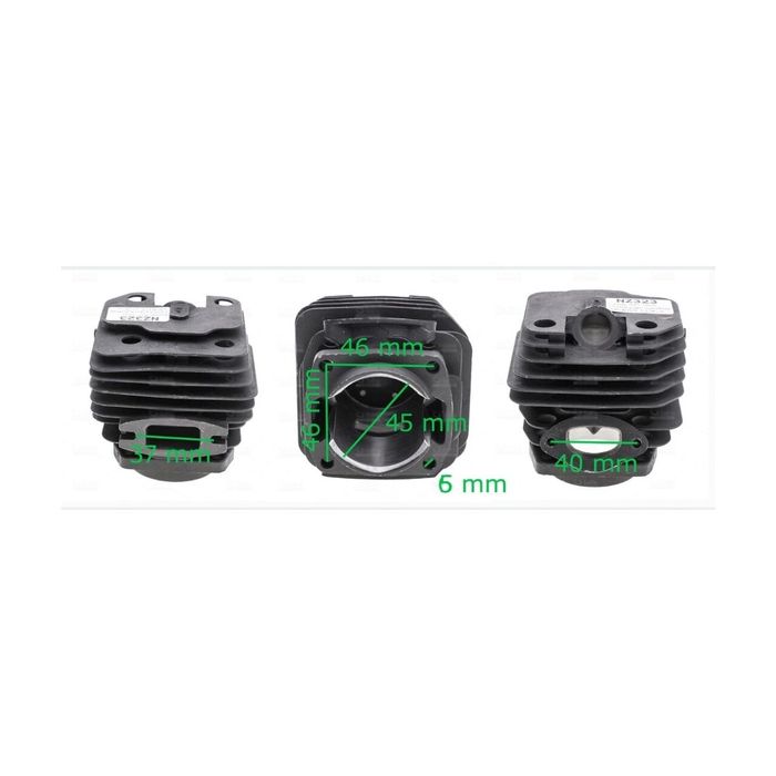 Set motor complet pentru drujba 5200 45 mm compatibil Ruris, Micul