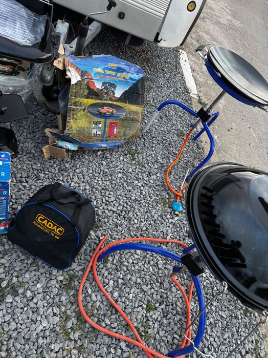 Барбекю, сач на газ