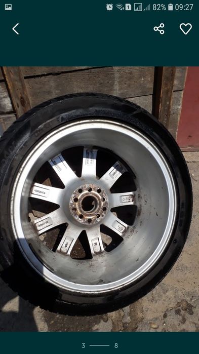 225/45/17- Vară  cu jante UNIVERSALE