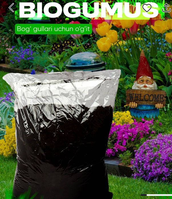 Biogumus — kelajak qishloq xo‘jaligi uchun muhim!!!