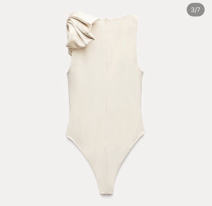 Боди Zara цвят екрю