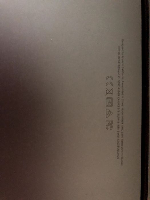 MacBook Pro 13' A1989