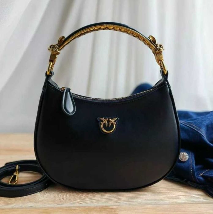 Сумка через плечо маленькая кросс-боди черная