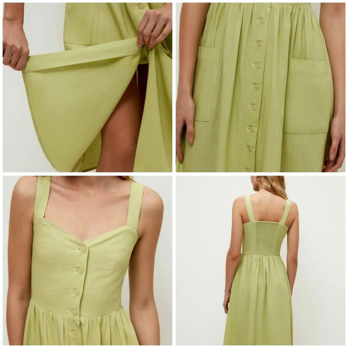 Сарафан  натуральный лён.  В упаковке