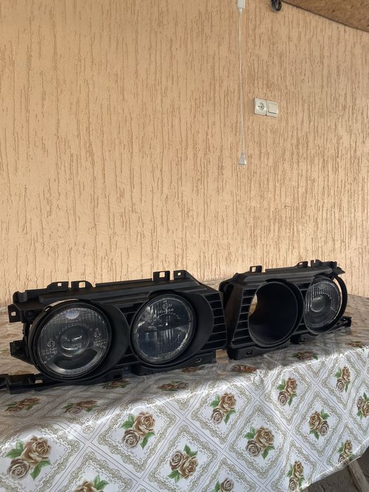 Фары бмв е34-32 Hella Balck Bosh