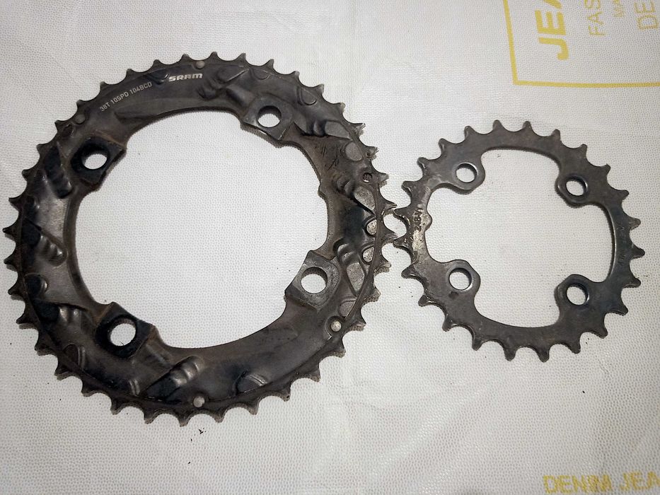 Предни плочи за велосипед SRAM 38/24T