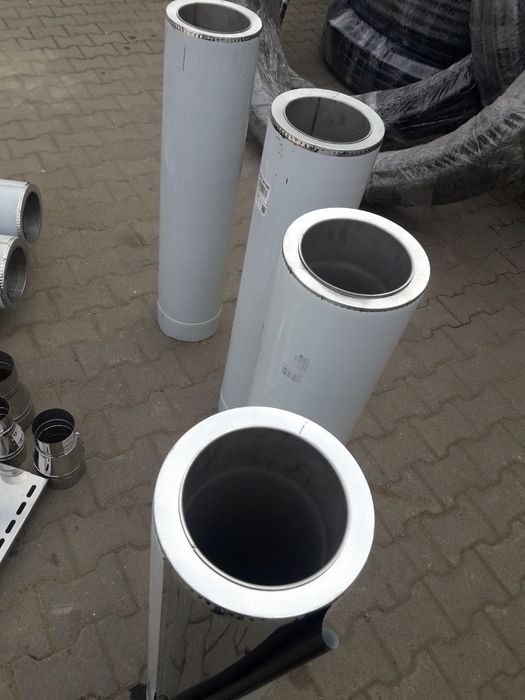 Cos de fum izolat Inox