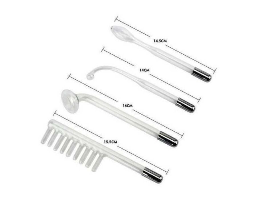 Козметичен уред за лице дарсонвал с антибакт. действие/4 приставки