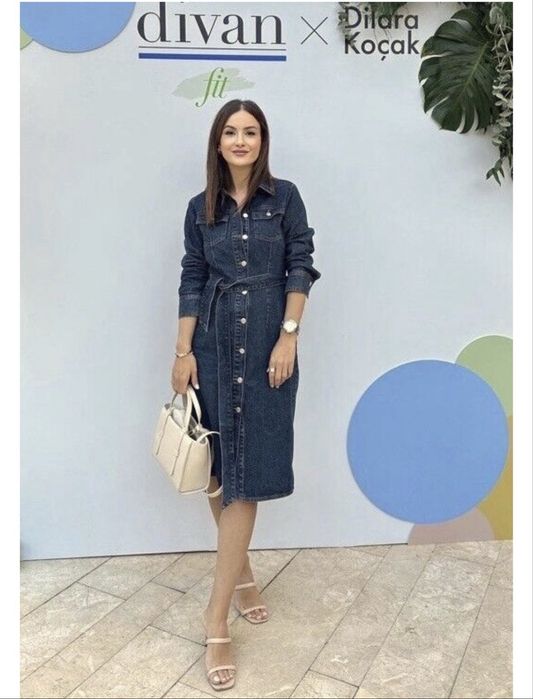 Дънкова рокля Зара