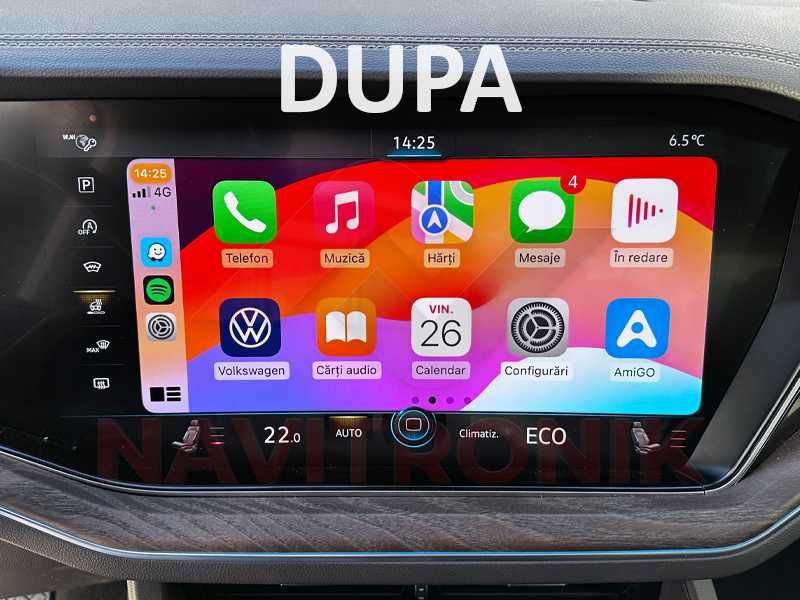 Activare CarPlay Fullscreen Volkswagen Touareg 3 CR7