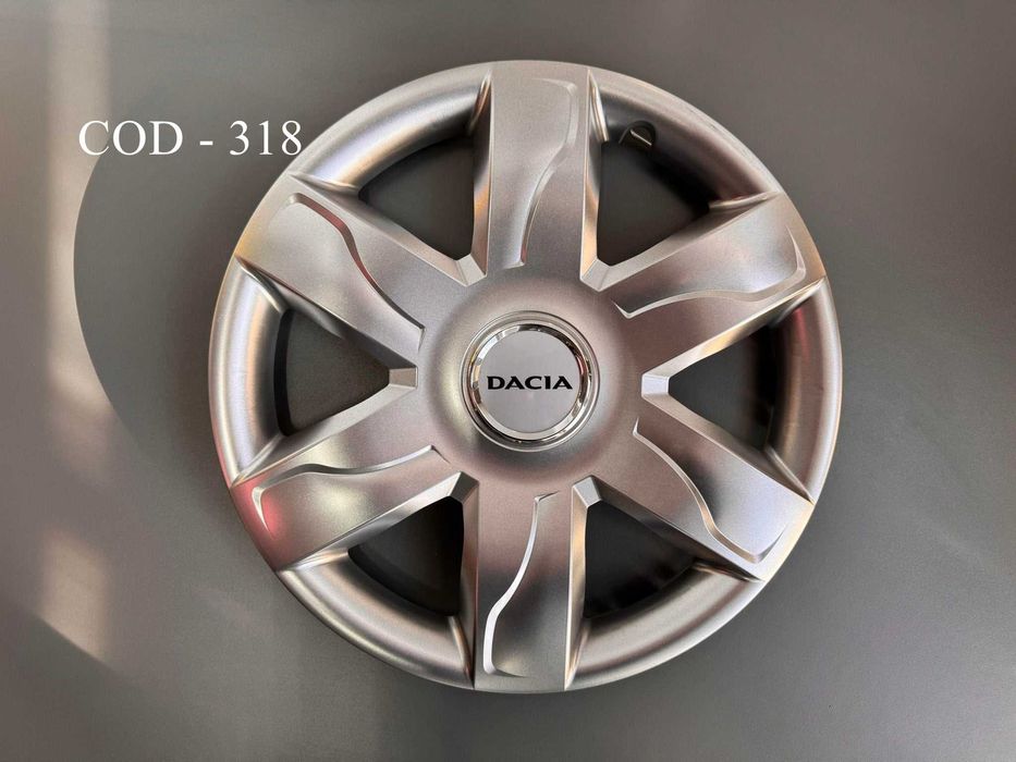 Capace roti 15" + 4 sigle VW Skoda Dacia Ford Renault Opel BMW Toyota