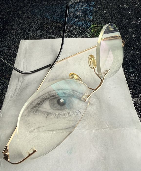 Диоптични очила- Titanium без рамка с диоптер!