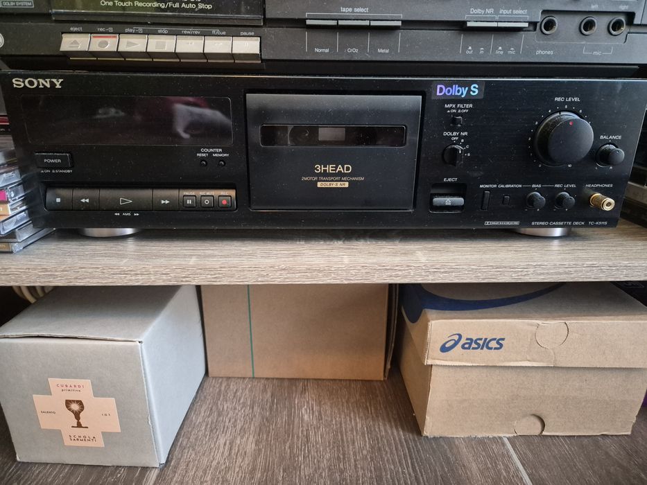 Касетен дек Sony 511s, 3 head