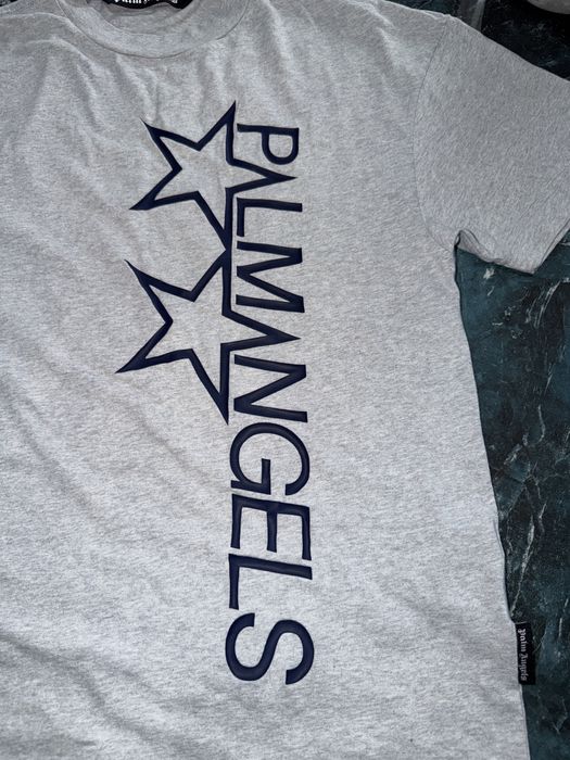 Tricou Palm Angels Vertical Racing Star Logo Marimea S