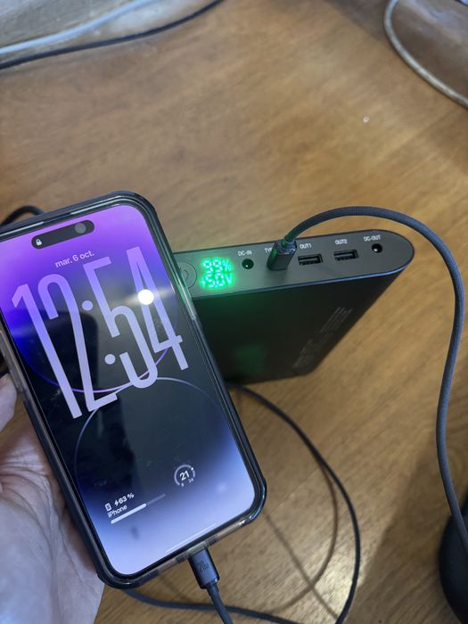 Powerbank / Baterie externă LITIONITE TANKER 50.000mAh – 185Wh – USB + USB-C + DC