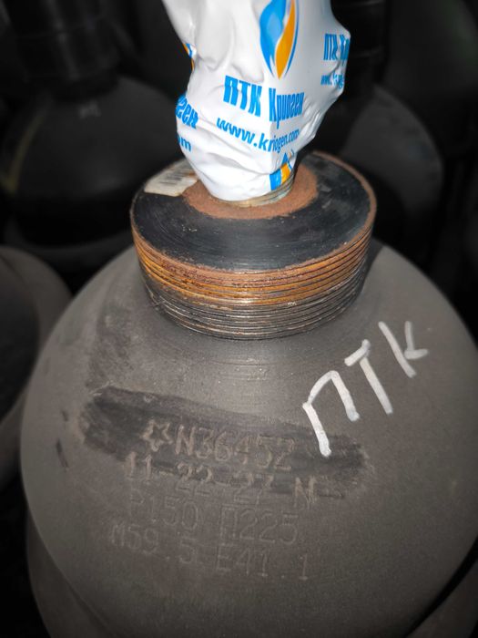 Азот высокой чистоты 5.0 (99,999%) для лабораторных целей