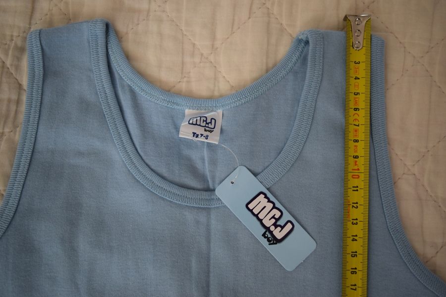 Maieu nou bumbac copii 6-7 ani