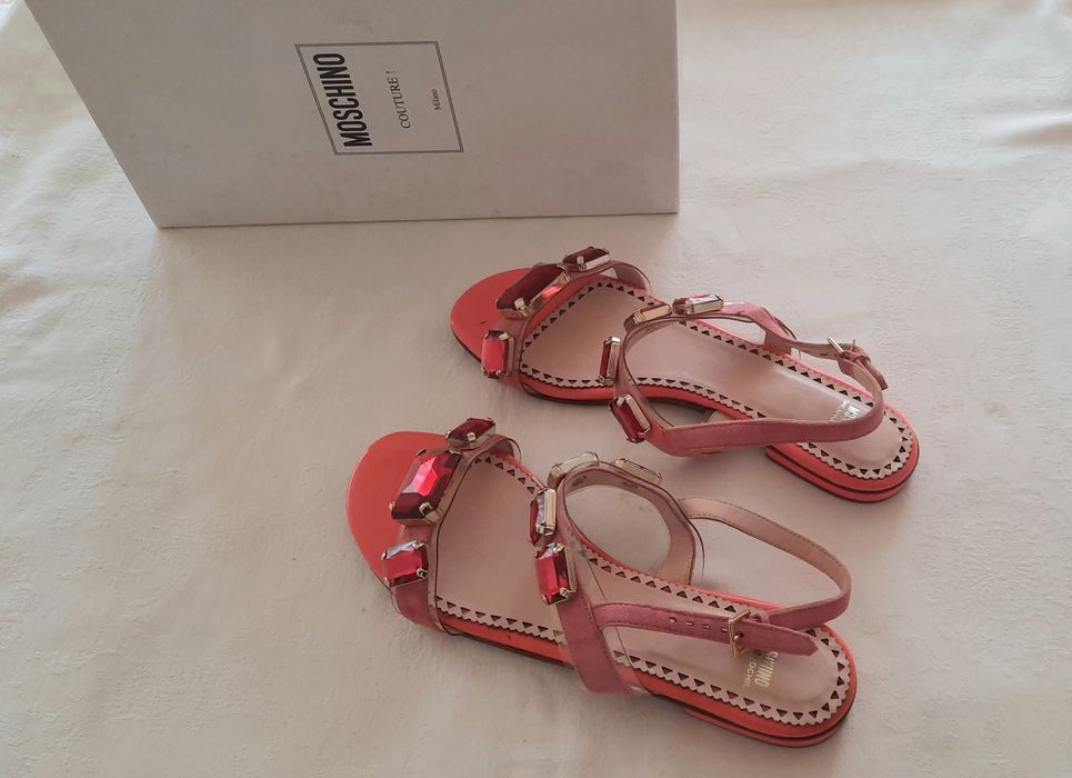 Брендовые Босоножки, Слингбэки, "MOSCHINO", "Vivienne Westwood", новые