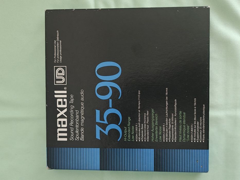 Maxell / Role / Benzi / Magnetofon / 18 cm