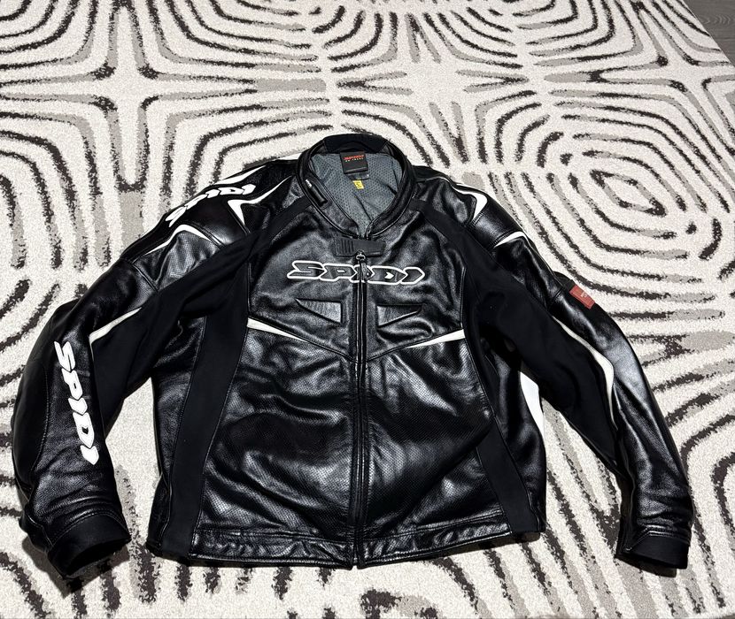 Costum Moto Piele Spidi marimea 62-64