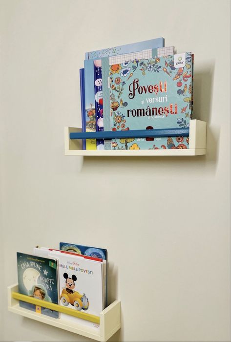 2 Etajere carti Montessori