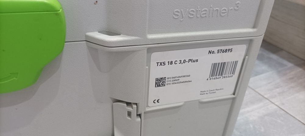 Festool TXS 18 C 3,0 plus