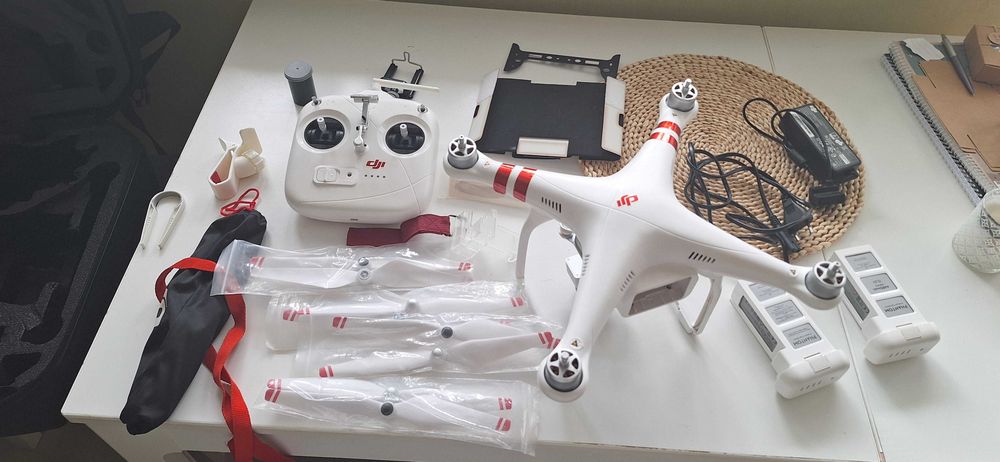 Дрон DJI phantom 3 с ранциа