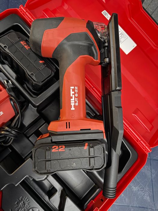 HILTI SJT 6-22 / 04.2025г. / NURON 2x5Ah батерии - неразличим от НОВ