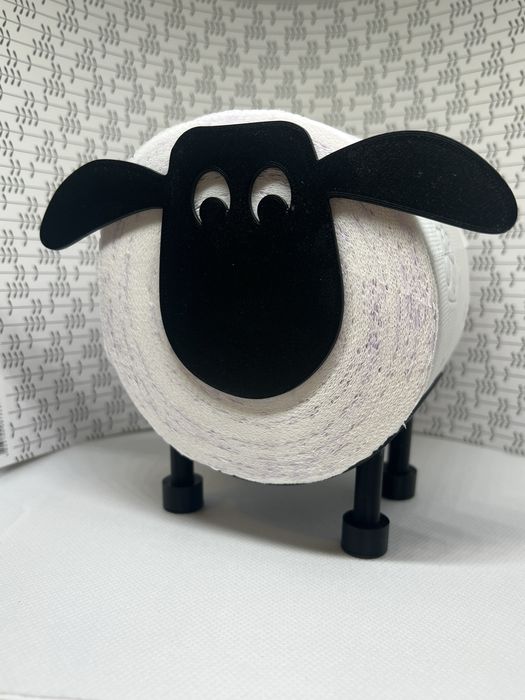 Забавна поставка за тоалетна хартия под формата на овца