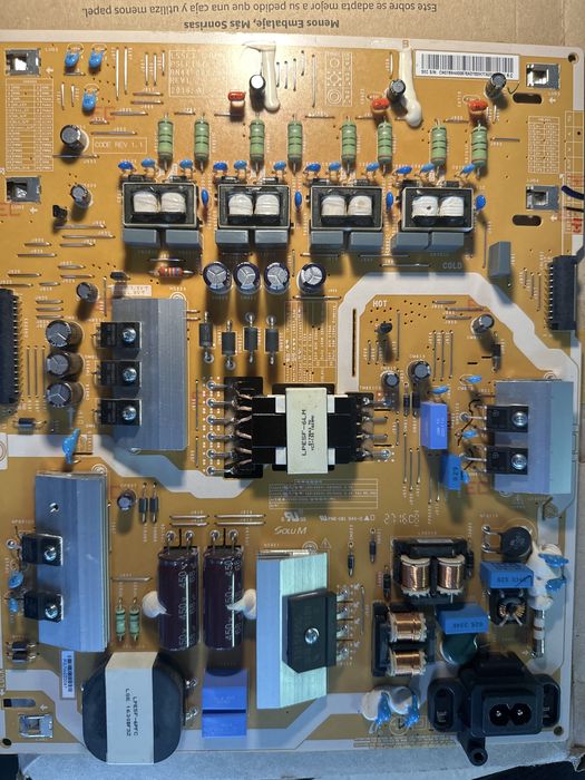 Placa tv Samsung.. Model UE55KS7090UXZG