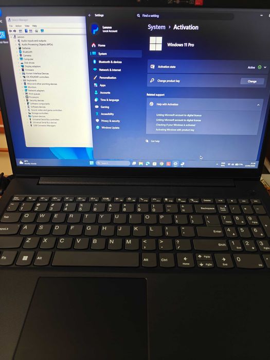 Laptop Lenovo V15 G3 Intel®Core™ i3-1215U , 16GB RAM , SSD 256 GB