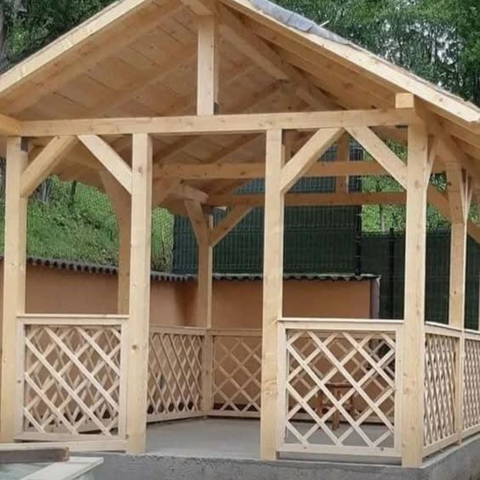 Foișoare, terase, magazii, pergole, căsuțe etc