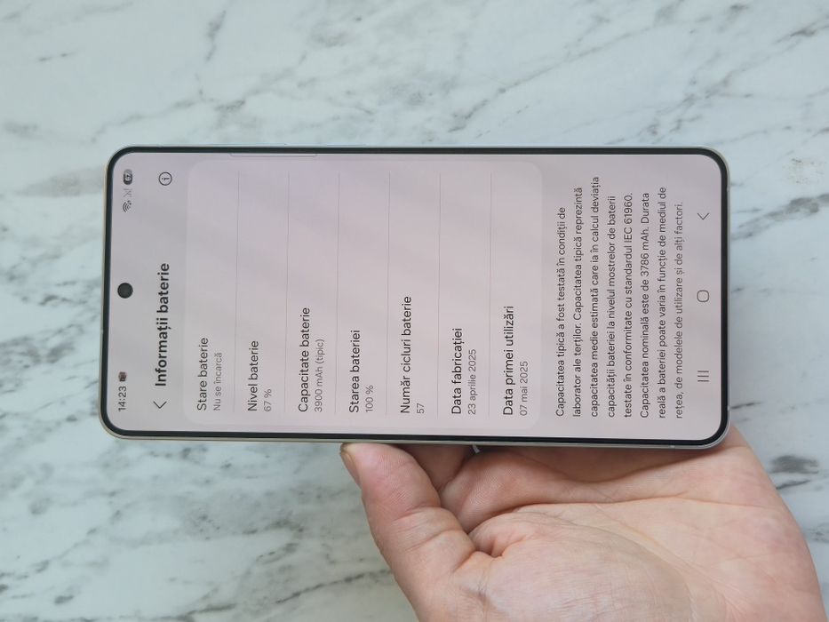 Vand Samsung S25 edge 256gb
