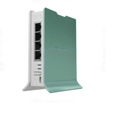 Router wireless MikroTik HAP AX Lite L41G-2AXD, WiFi 6, 2.4 GHz, 574 Mbps