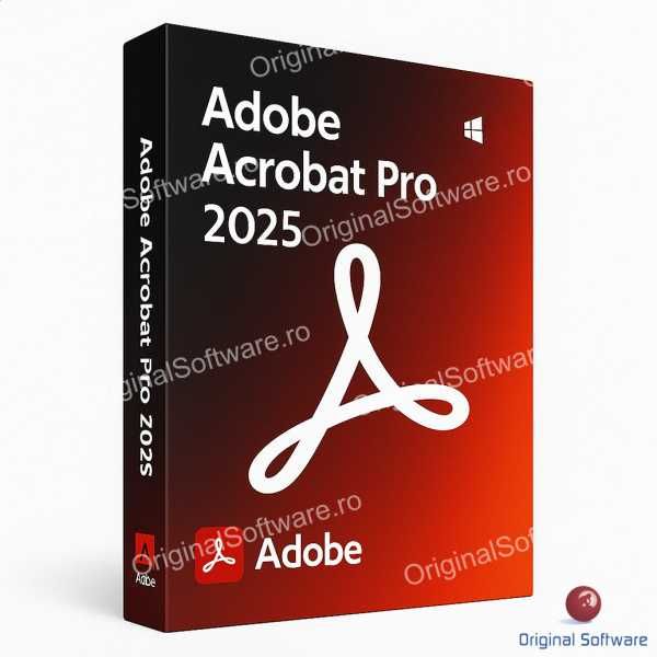 Adobe Acrobat PRO DC 2025 2024 2023 Licență Permanentă! Editare PDF!