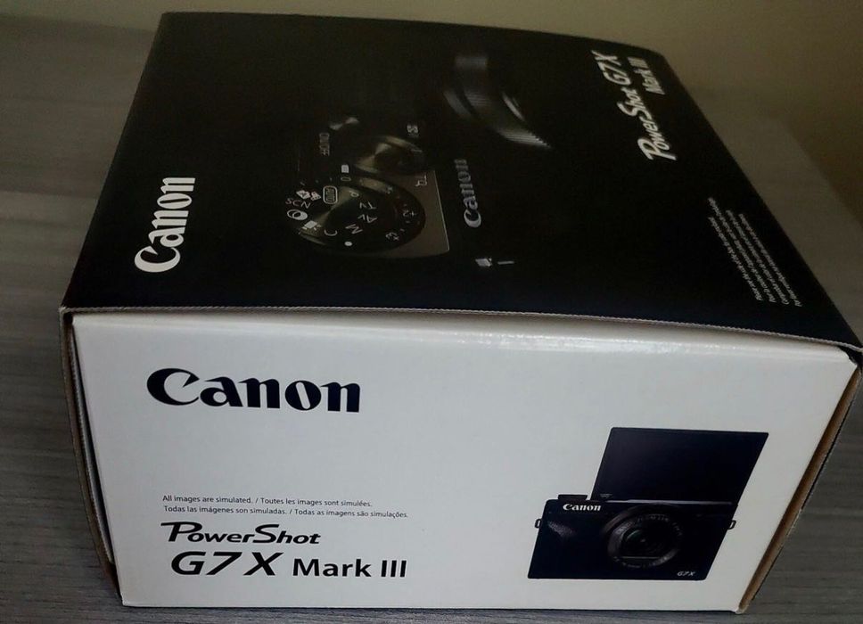 Canon PowerShot G7 X Mark III 20.1MP Point & Shoot Digital Camera New Black