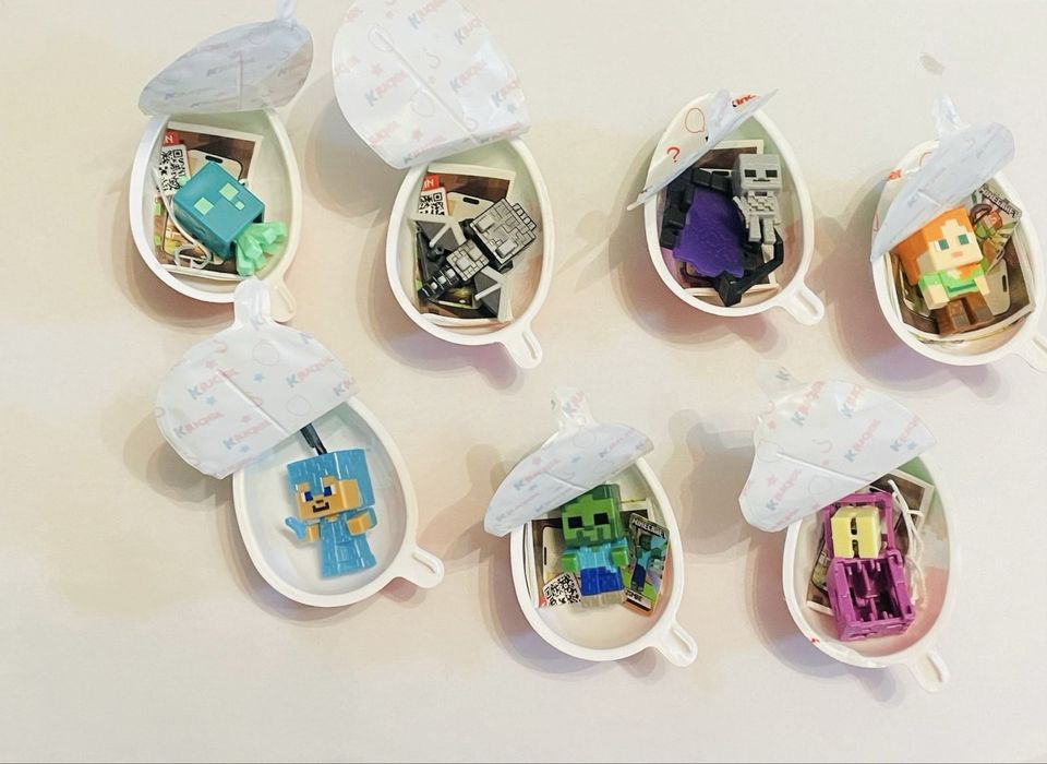 Игрушки Kinder minekraft