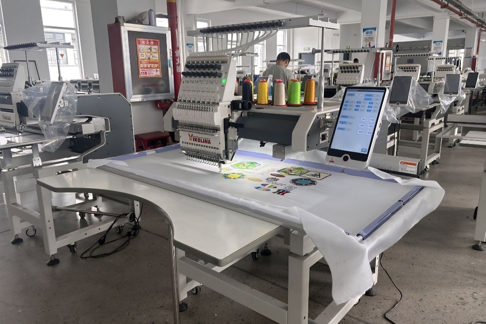 Бродировъчна машина Едноглава 1250 Х 550 Нов модел