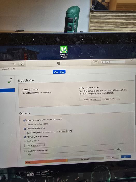IPod shuffle 4th gen [2gb]