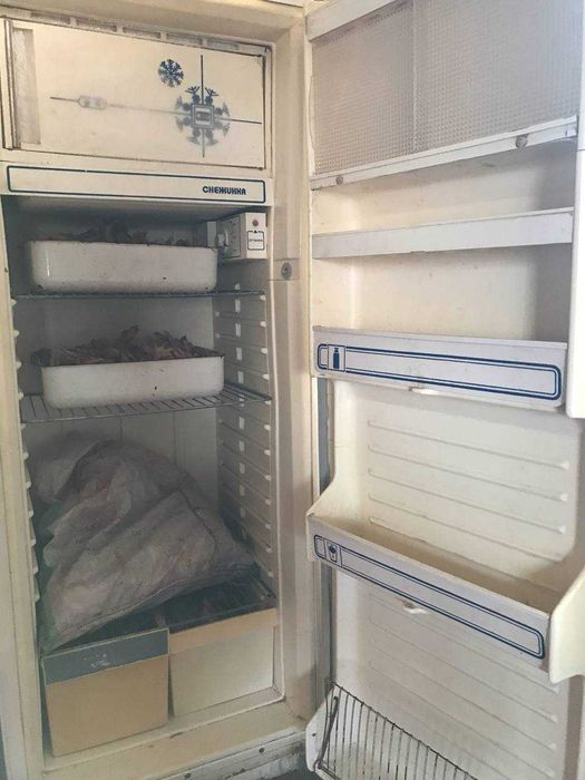 Холодильник рабочий в хорошем состоянии