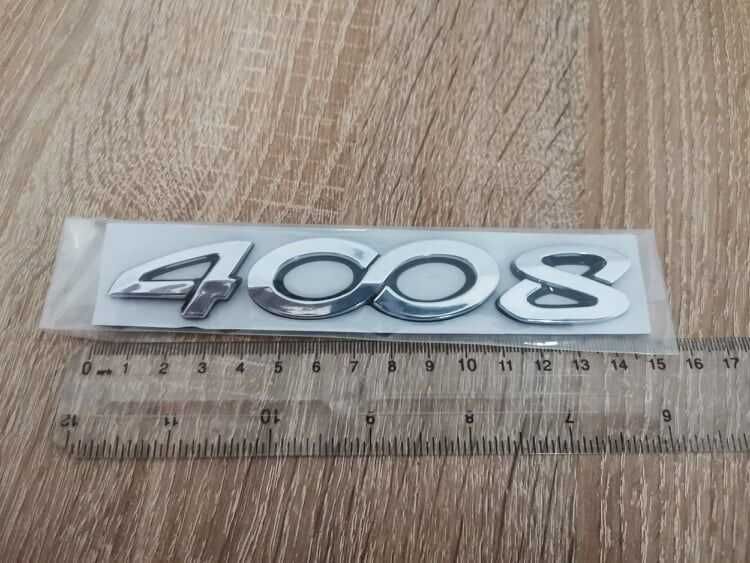 сребрист надпис Peugeot 4008