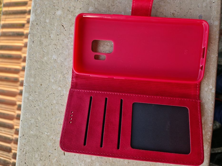Vând husă piele Telefon Samsung Galaxy S9