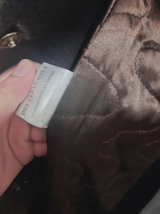 Пальто серого цвета