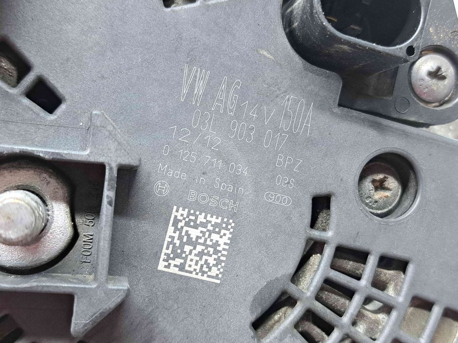 Alternator  AUDI A5 (8T3) [Fabr 2007-2015] 03L903017 / 0125711034 2.0