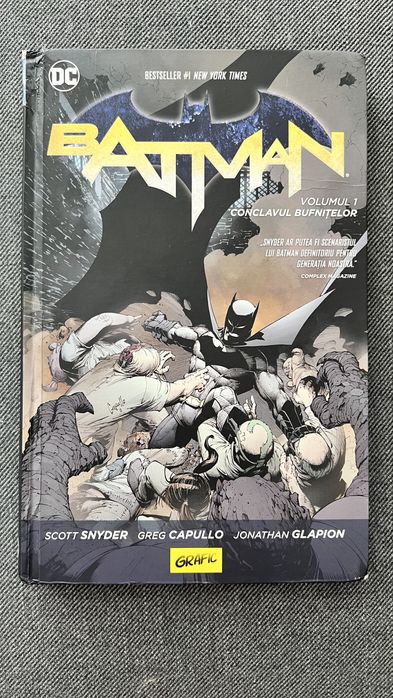 Batman Conclavul Bufnitelor Volumul 1