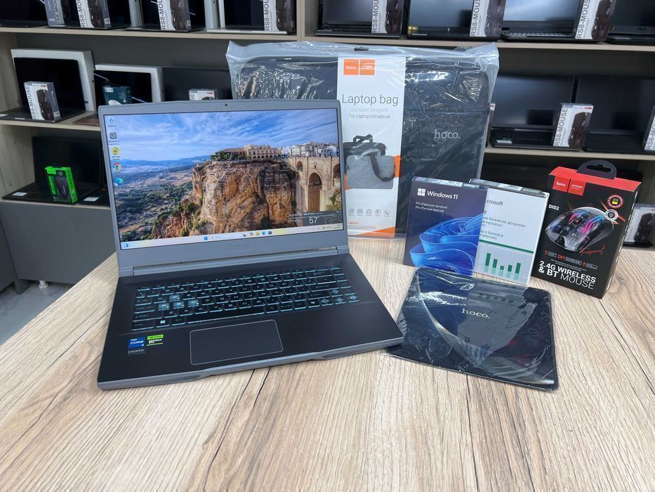 MSI Thin 15 (MS16PB) • Core i5‑12450H • 16ГБ • 512ГБ SSD • RTX 3050