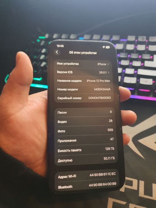 Iphone 12 Pro Max 128