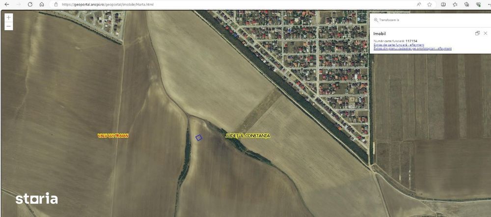 Teren 500 mp(lot 20)/Valu Lui Traian/licitatie